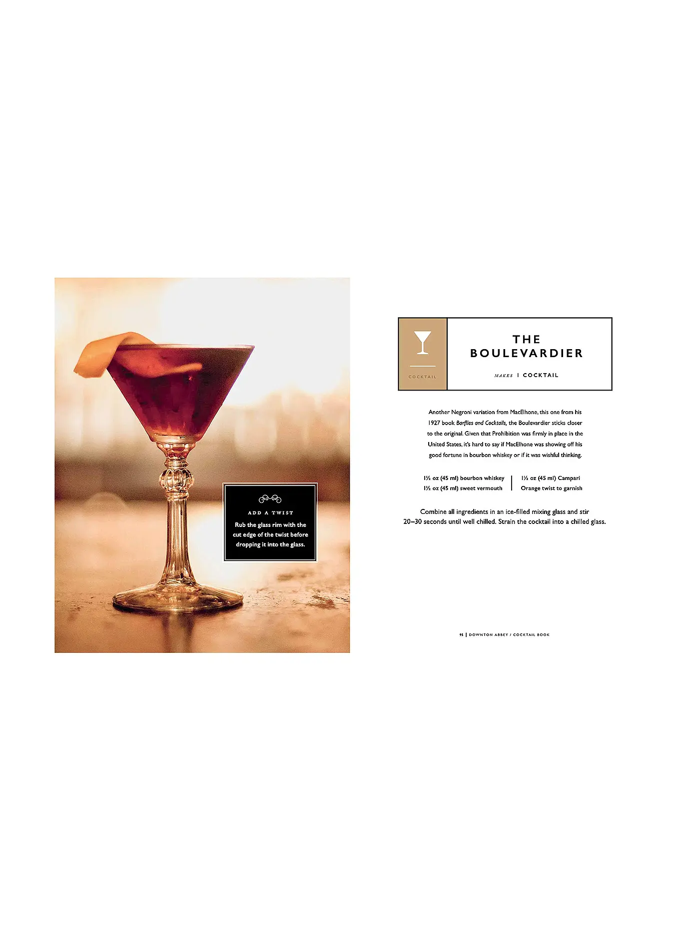 SUITE | Buch - The Official Downton Abbey Cocktail Book | 